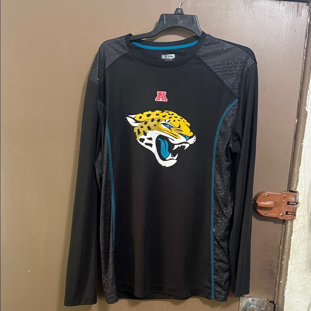 Black Jacksonville Jaguars Long Sleeve Shirt